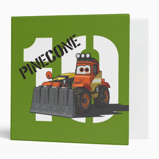 Classeur Pinecone Caractère Art (Devant/intérieur)