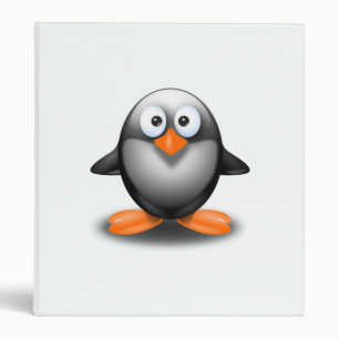 Classeur Pingouin de bande dessinée