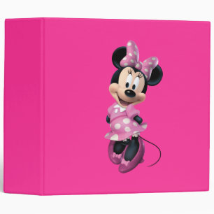 Classeur Pink Minnie   Derrière les mains