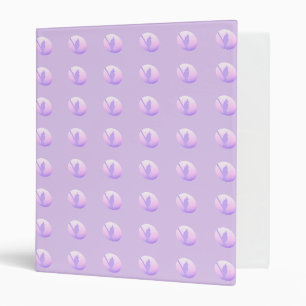 Classeur Pink Purple Nature Paisible Oiseau Animal Silhouet