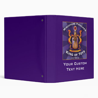 Classeur Pinscher miniature, roi des jouets