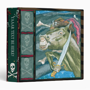 Classeur Pirate de Cheval Mad "Hortence Goes Rogue