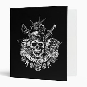 Classeur Pirates des Caraïbes 5 Crâne Jack Sparrow