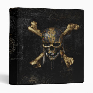 Classeur Pirates du crâne des Caraïbes et des os croisés