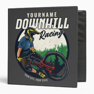 Classeur Piste VTT de descente personnalisée
