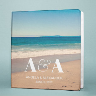 Classeur Pittoresque California Beach Monogramme Mémoires M