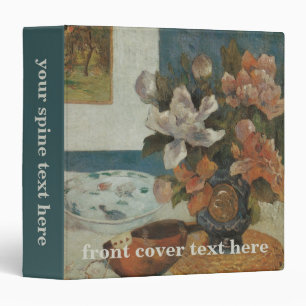 Classeur Pivoines Chinoises et Mandoline de Paul Gauguin