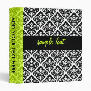 Classeur PixDezines olivia damask classeurs/DO-IT-YOURSELF
