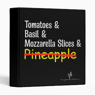 Classeur Pizza Margherita W/O Ananas