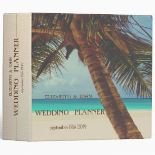 Classeur Plage Tropicale, Palmier