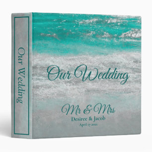 Classeur Plage Turquoise Tropical Ocean Waves Coastal