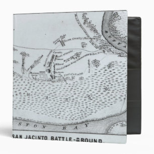 Classeur Plan au sol de la bataille de San Jacinto