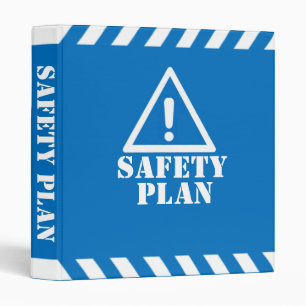 Classeur Plan bleu de sécurité