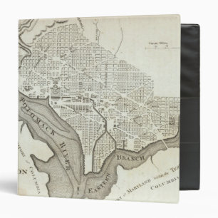 Classeur Plan de la ville de Washington