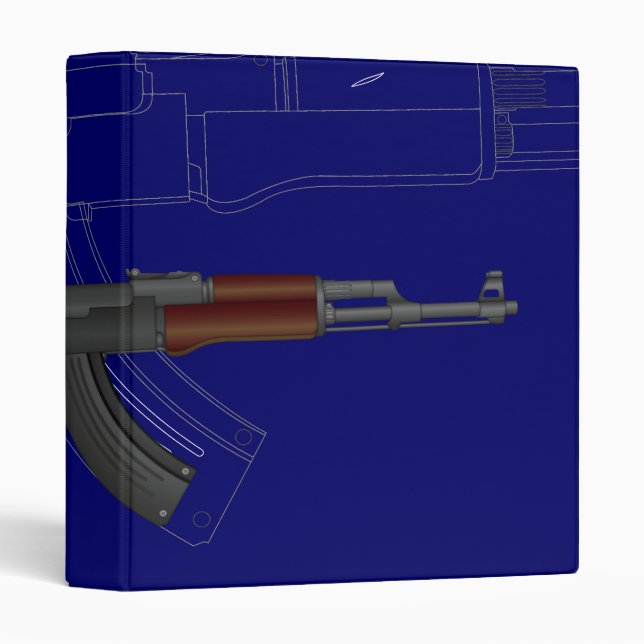 Classeur Plan de l'AK47 (Devant/Côté)