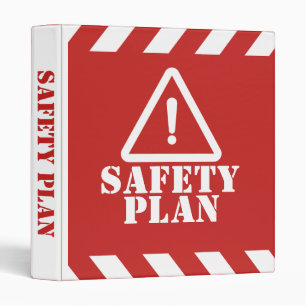 Classeur Plan de sécurité rouge