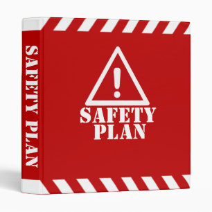 Classeur Plan rouge de sécurité