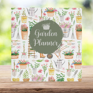 Classeur Planificateur de jardin d'outils de jardinage flor