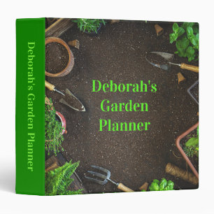 Classeur Planificateur de jardin personnalisé