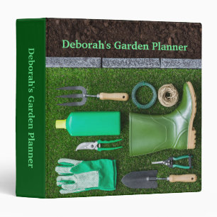Classeur Planificateur de jardin personnalisé