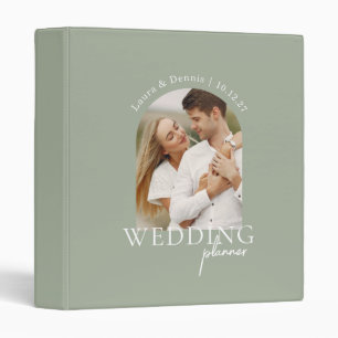 Classeur Planificateur de mariage personnalisé avec photo d