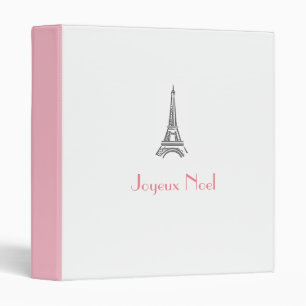 Classeur Planificateur de Noël Français de Paris Reliure Jo
