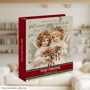 Classeur Planificateur de Noël Reliure à 3 anneaux Art d'an