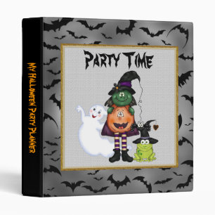 Classeur Planificateur de partie de Halloween