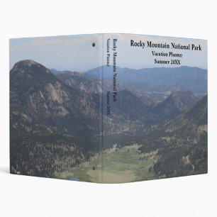 Classeur Planificateur de vacances du parc national des Roc