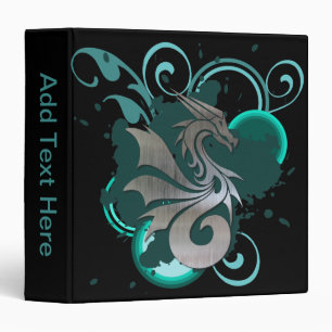 Classeur Planificateur graphique argenté balayé de tatoua