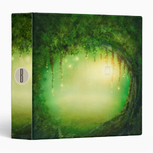 Classeur Planification de mariage rustique magique de forêt
