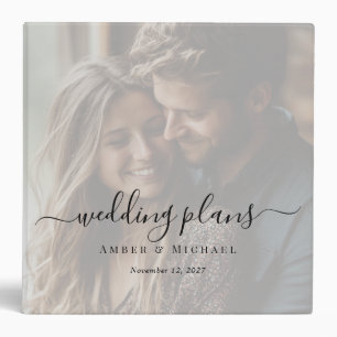 Classeur Plans de mariage Photo élégante moderne