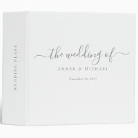 Plans de mariage | Simple moderne élégant