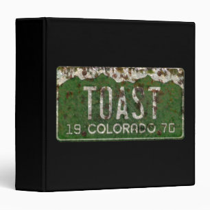 Classeur Plaque de licence Vintage rouillée Colorado Autom