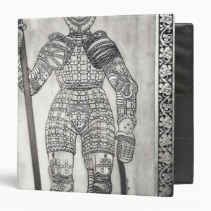 Classeur Plaque dépeignant l'armure de Jeanne d'Arc