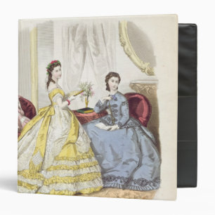 Classeur Plat de mode montrant des ballgowns