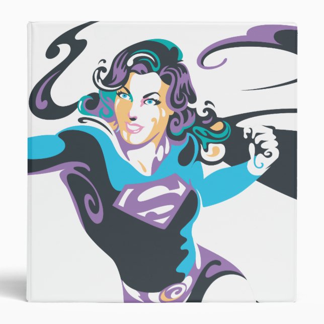 Classeur Poche de sélection couleur Supergirl 4 (Devant)