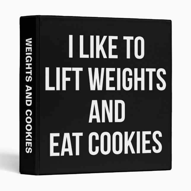 Classeur Poids de levage et cookies de consommation - Entra (Devant/Côté)