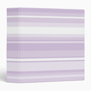 Classeur Poignée rayures violettes
