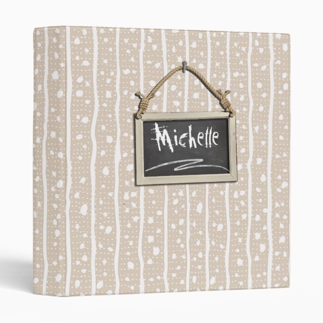 Classeur Poignée Tableau noir ID397 (Devant/Côté)