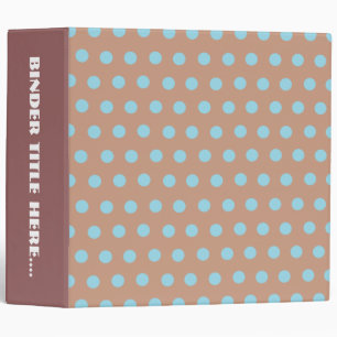 Classeur Point de polka - 2"