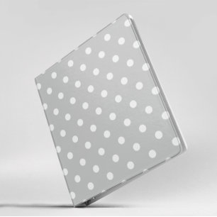 Classeur Point Polka gris