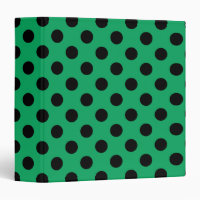 Points noirs sur fond vert frais
