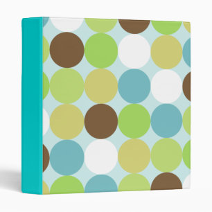 Classeur pois bleu Brown