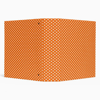 Classeur Pois orange
