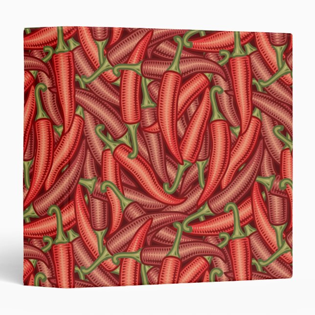 Classeur Poivrons de piment (Devant/Côté)