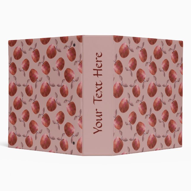 Classeur Pommes d'hiver teintes rouges muettes (Arrière-plan)