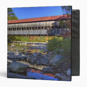 Classeur Pont couvert d'Albany sur la rivière Swift, Blanc