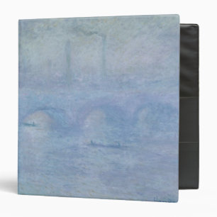 Classeur Pont de Claude Monet Waterloo : Effet de la