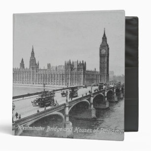 Classeur Pont de Westminster et les Chambres de